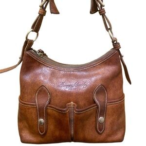 Brown Leather Shoulder Bag
